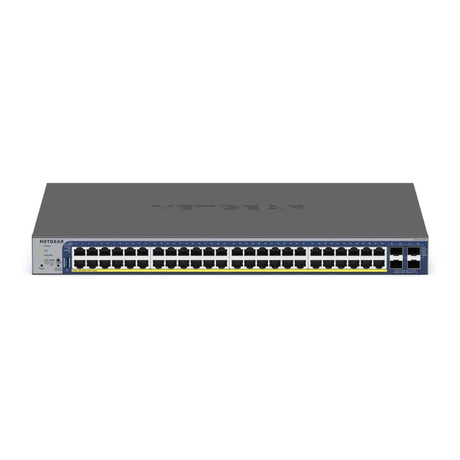 Netgear GS752TXP 48-port Gigabit Ethernet PoE+ Smart Switch with 4 SFP+ Ports 380W GS752TXP-300EUS