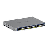 Netgear GS752TXP 48-port Gigabit Ethernet PoE+ Smart Switch with 4 SFP+ Ports 380W GS752TXP-300EUS