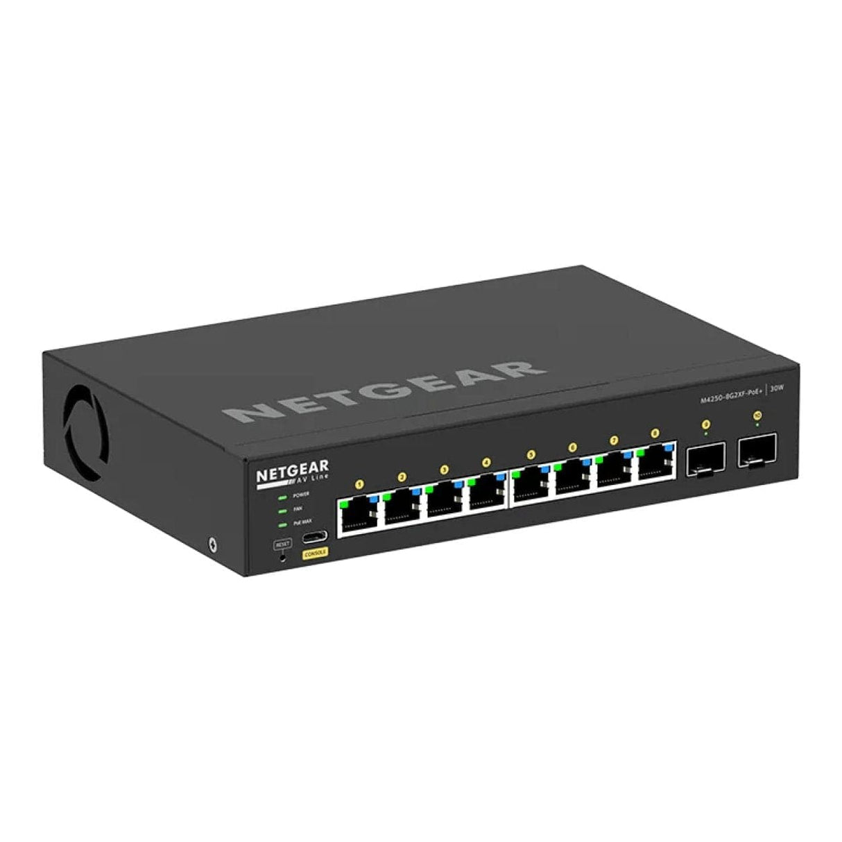 Netgear 8-port 1G GbE Managed Switch with 2-port SFP+ GSM4210PX-100EUS