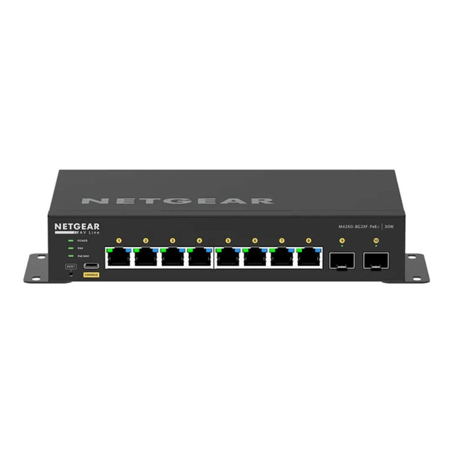 Netgear 8-port 1G GbE Managed Switch with 2-port SFP+ GSM4210PX-100EUS