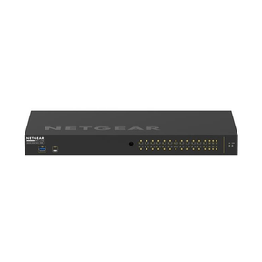 Netgear M4250-26G4F-PoE+ 24-port Gigabit PoE+ Ethernet Managed Switch with 2x Gigabit Ethernet and 4x SFP ports