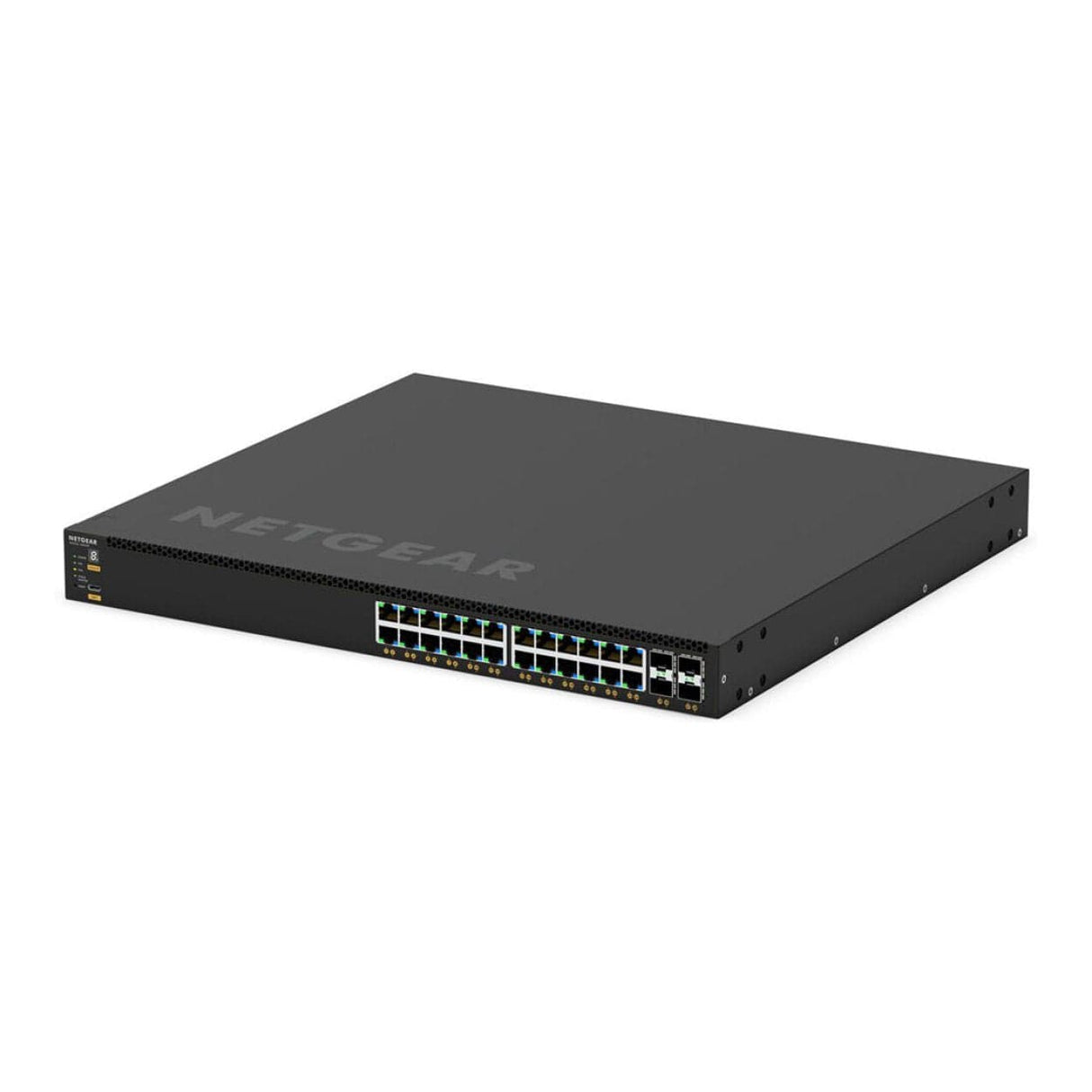 Netgear M4350-24G4XF 24-Port Gigabit PoE+ Compliant Managed AV Network Switch GSM4328-100NES