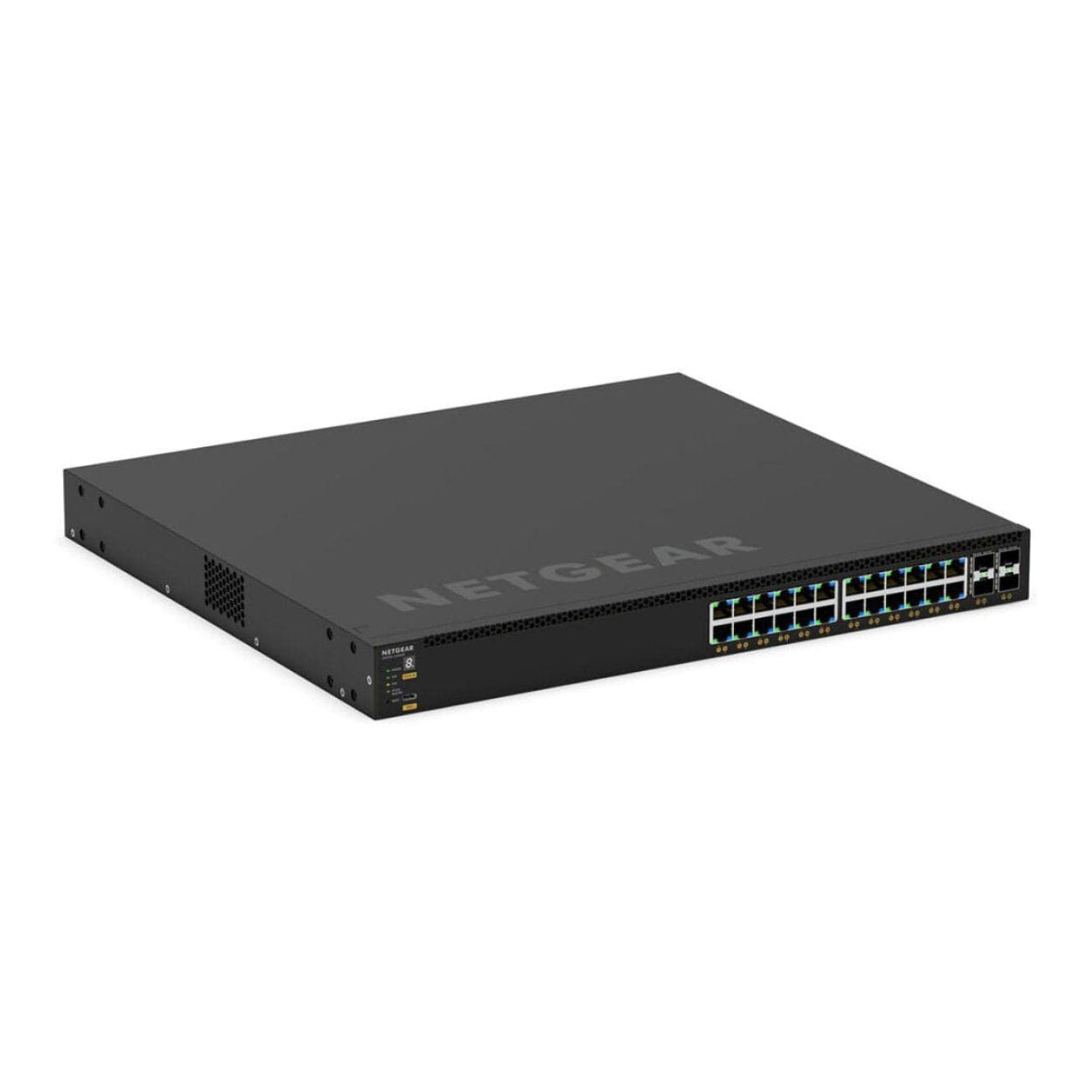 Netgear M4350-24G4XF 24-Port Gigabit PoE+ Compliant Managed AV Network Switch GSM4328-100NES
