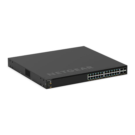 Netgear M4350-24G4XF 24-Port Gigabit PoE+ Compliant Managed AV Network Switch GSM4328-100NES