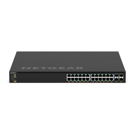 Netgear M4350-24G4XF 24-Port Gigabit PoE+ Compliant Managed AV Network Switch GSM4328-100NES