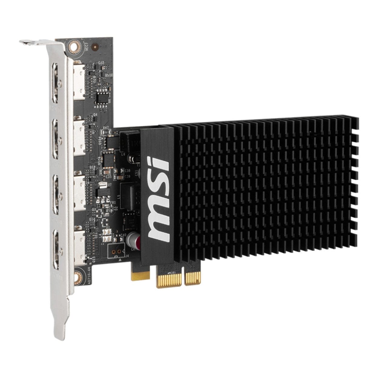 MSI GT 710 2GD3H 4HDMI 2GB GDDR3 Graphics Card – FirstShop