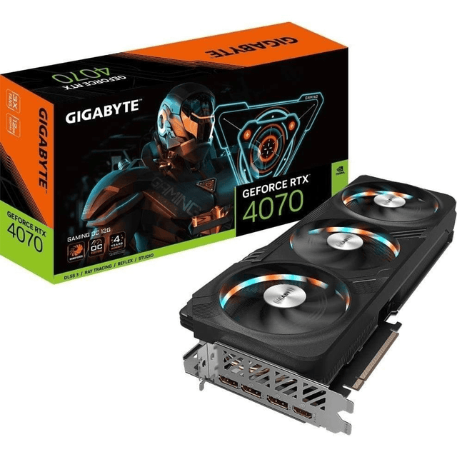 Gigabyte Gaming Nvidia GeForce RTX 4070 OC V2 12GB GDDR6X Graphics Caard GV-N4070GAMING OCV2-12GD
