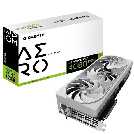 Gigabyte Aero Nvidia GeForce RTX 4080 Super OC 16G 16GB GDDR6X Graphics Card GV-N408SAERO OC-16GD