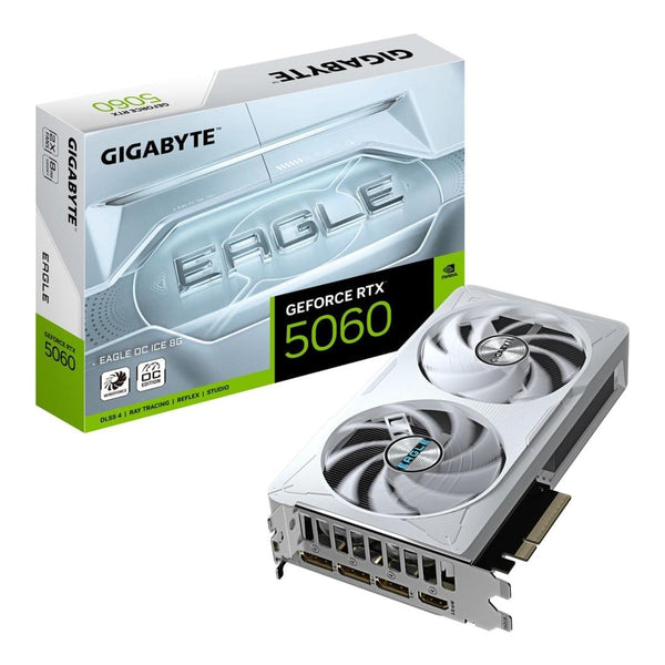 Gigabyte GeForce RTX 5060 Eagle OC ICE 8GB GDDR7 Graphics Card GV