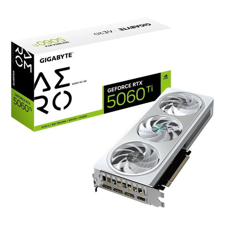 Gigabyte GeForce RTX 5060 Ti AERO OC 8GB GDDR7 Graphics Card GV-N506TAERO OC-8GD