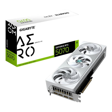 Gigabyte GeForce RTX 5070 Aero OC 12G 12GB GDDR7 Graphics Card GV-N5070AERO OC-12GD