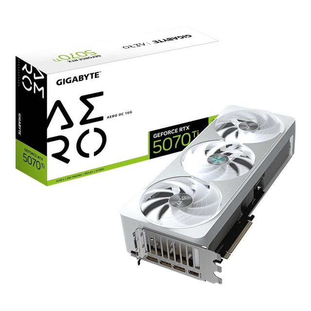 Gigabyte GeForce RTX 5070 Ti Aero OC 16G 16GB GDDR7 Graphics Card GV-N507TAERO OC-16GD