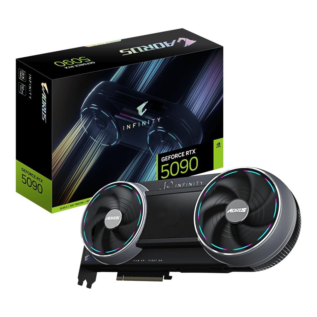 Gigabyte AORUS GeForce RTX 5090 INFINITY 32G 32GB GDDR7 Graphics Card GV-N5090AORUS IF-32GD