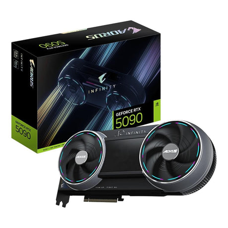 Gigabyte AORUS GeForce RTX 5090 INFINITY 32G 32GB GDDR7 Graphics Card GV-N5090AORUS IF-32GD