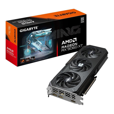 Gigabyte Radeon RX 9060 XT Gaming OC 16G 16GB GDDR6 Graphics Card GV-R9060XTGAMING OC-16GD