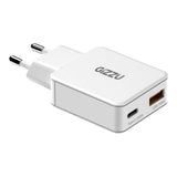 Gizzu 45W 2-port GaN Wall Charger White GWCCU45W