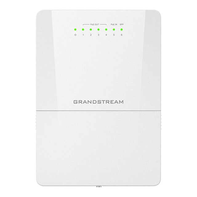 Grandstream Networks GWN7710R 6-Port PoE L2 Gigabit Ethernet Managed Switch White