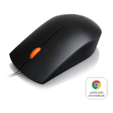 Lenovo 300 Wired Mouse Black GX30M39704