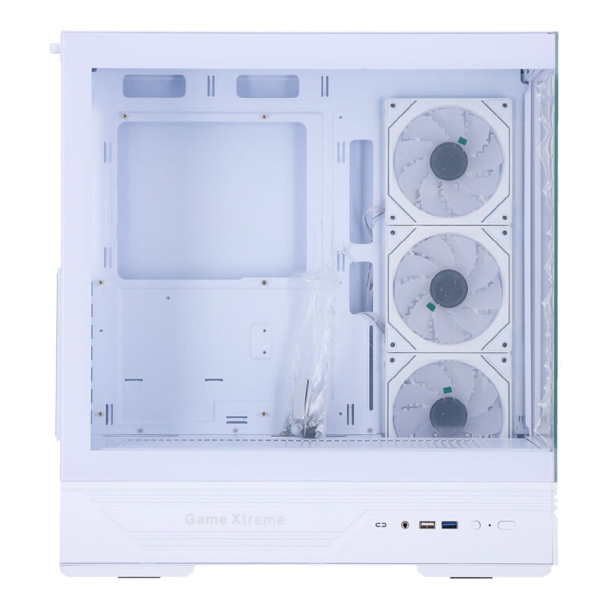 Huntkey GX760A Fortune ATX Gaming PC Case - White