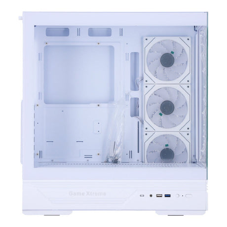 Huntkey GX760A Fortune ATX Gaming PC Case - White