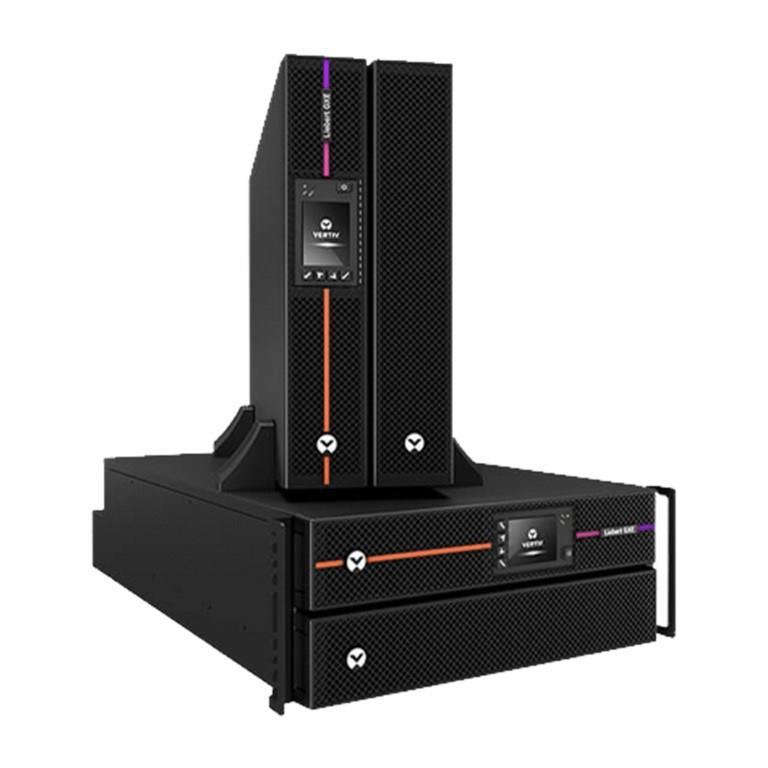 Vertiv Liebert GXE3 6000VA 6000W Online Double Conversion 4U Tower/Rack Mountable UPS GXE3-6000IRT4UXL