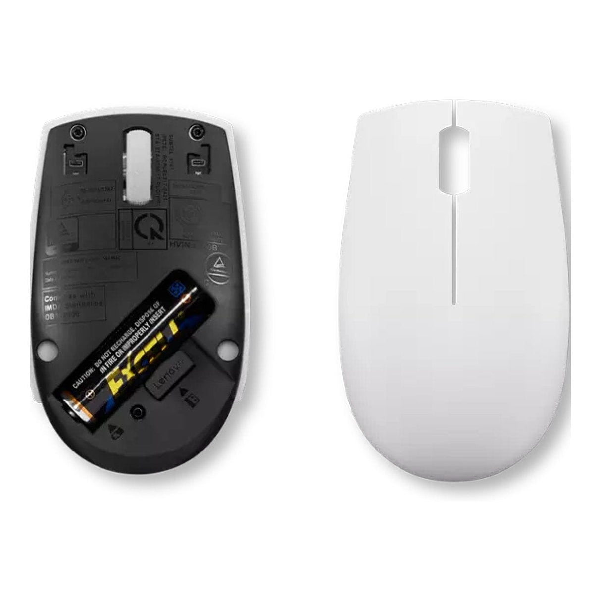 Lenovo 300 Wireless Compact Mouse - Cloud Grey GY51L15677