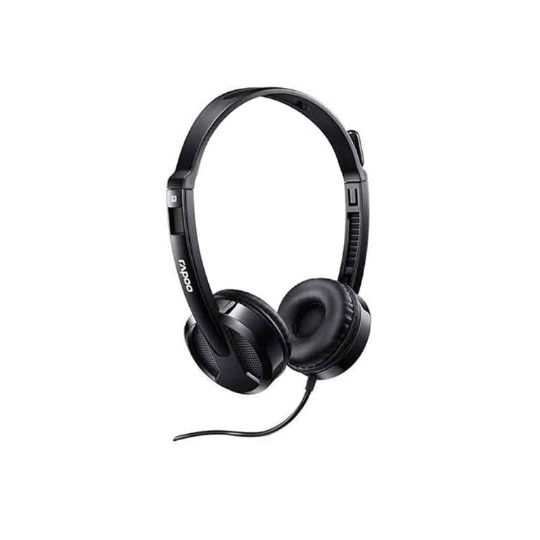 Rapoo H100-BLACK Wired Stereo Headset