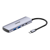 Unitek uHUB Q4 4-in-1 USB-C/A Hub H1112DGY01