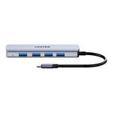 Unitek uHUB Q4 4-in-1 USB-C Hub with 4-port USB-A H1112EGY01