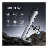 Unitek uHUB S7 7-in-1 USB Hub H1209AGY01