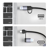 Unitek uHUB P5+ 5-in-1 USB Hub with Memory Card Reader H1320AGY01