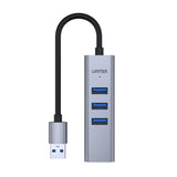 Unitek H1906A uHUB Q4+ 4-in-1 Type-A Ethernet Hub