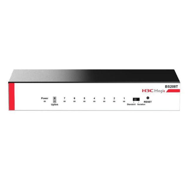 H3C Magic BS208T 8-port Advanced Gigabit Ethernet Switch H3C-MAGIC-BS208T