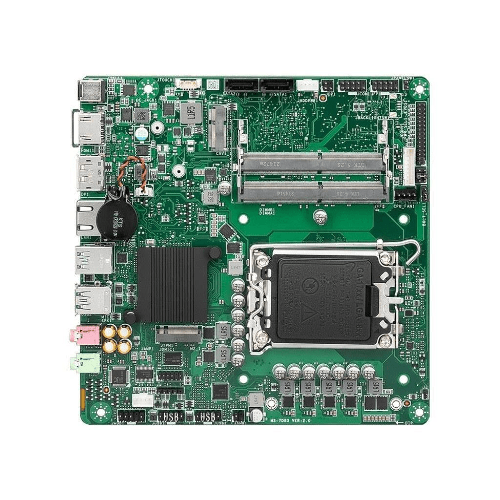 MSI H610 TI-03 DDR4 LGA 1700 Mini-ITX Motherboard – FirstShop