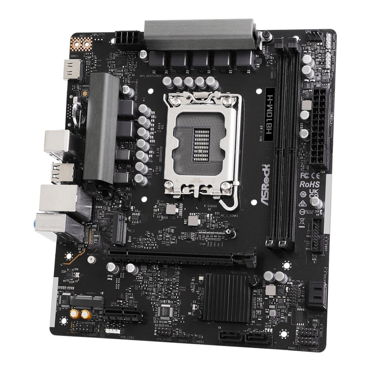 Asrock H810M-H Intel LGA 1851 Micro ATX Motherboard