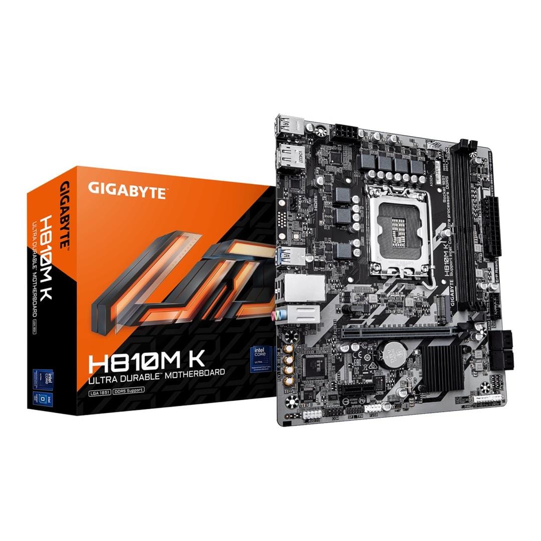 Gigabyte H810M K Intel LGA 1851 mATX Motherboard – FirstShop