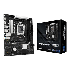ASRock H810M-P Gen 5 Intel LGA 1851 M-ATX Motherboard