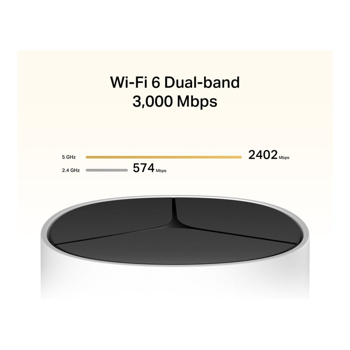 Mercusys Halo E85X AX3000 Wi-Fi 6 Whole Home Mesh System 2-pack