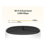 Mercusys Halo E85X AX3000 Wi-Fi 6 Whole Home Mesh System 2-pack