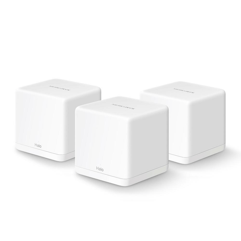 Mercusys Halo H30G AC1300 Whole Home Mesh Wi-Fi System 3-pack - White Halo H30G(3-pack)