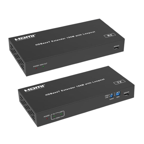 HDCVT HDMI HDBaseT 1080p Extender 150m HBT-E150CLA