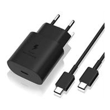 Ezra 25W USB-C PD Wall Charger Set with 1.5m USB-C Cable Black HC65-TPC