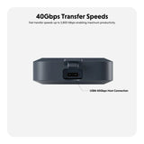 HYPER HyperDrive Next USB4 NVMe SSD Enclosure HD5001GL