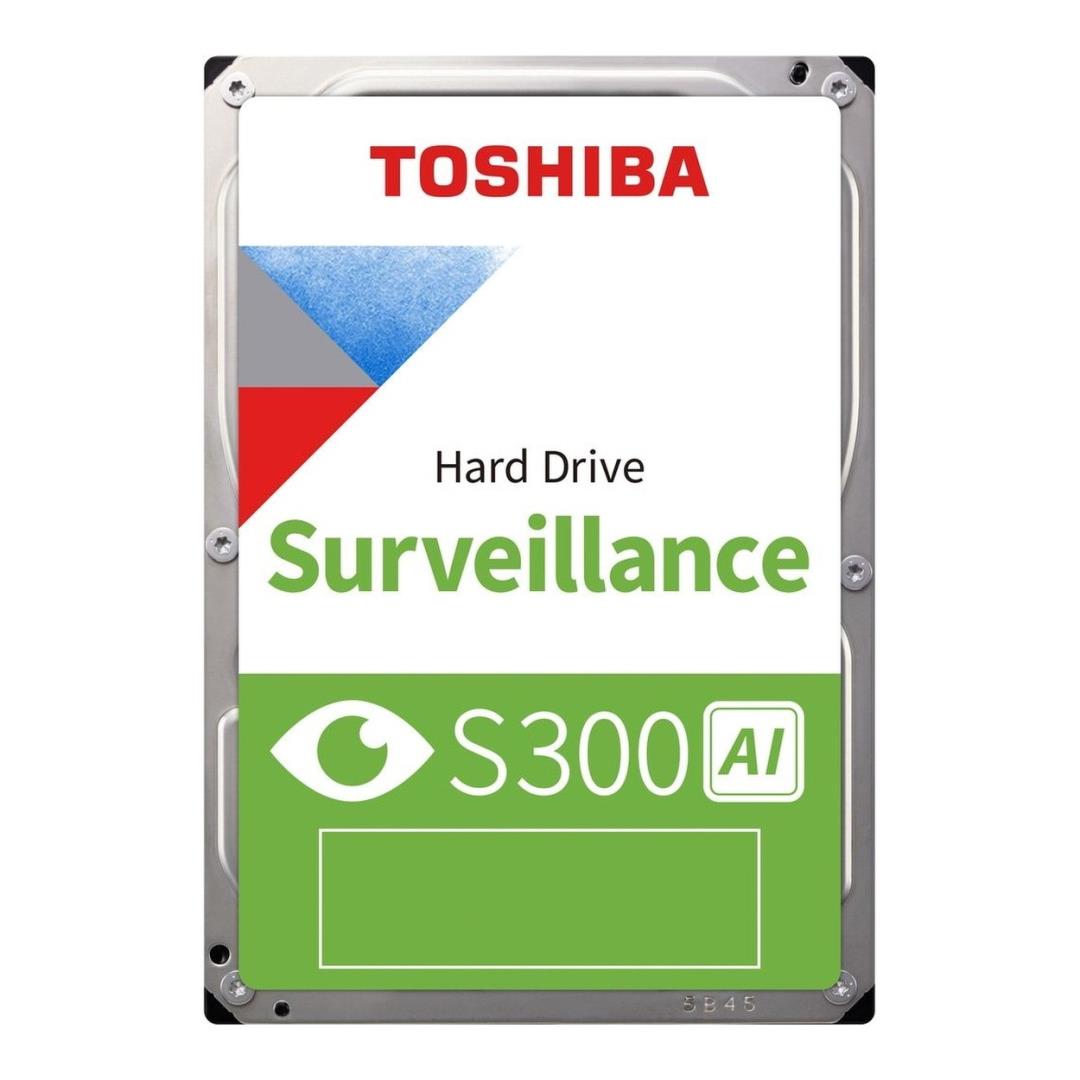 Toshiba S300 3.5-inch 10TB SATA AI Surveillance Internal HDD HDEB026ZSA51F