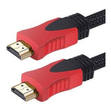 UniQue 30m Braided HDMI to HDMI Cable Black and Red HDMIBR-30M