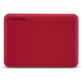 Toshiba Canvio Advance 2.5-inch 1TB USB Type-A Red External Hard Drive HDTCA10ER3AA