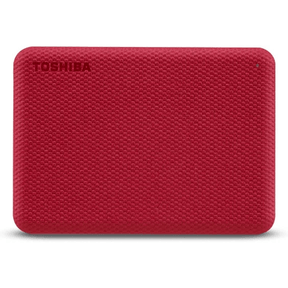 Toshiba Canvio Advance 2.5-inch 2TB USB Type-A Red External Hard Drive HDTCA20ER3AA
