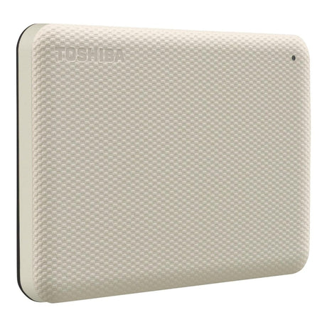 Toshiba Canvio Advance 2.5-inch 2TB USB 3.2 Gen 1 Beige External Hard Drive HDTCA20EW3AA