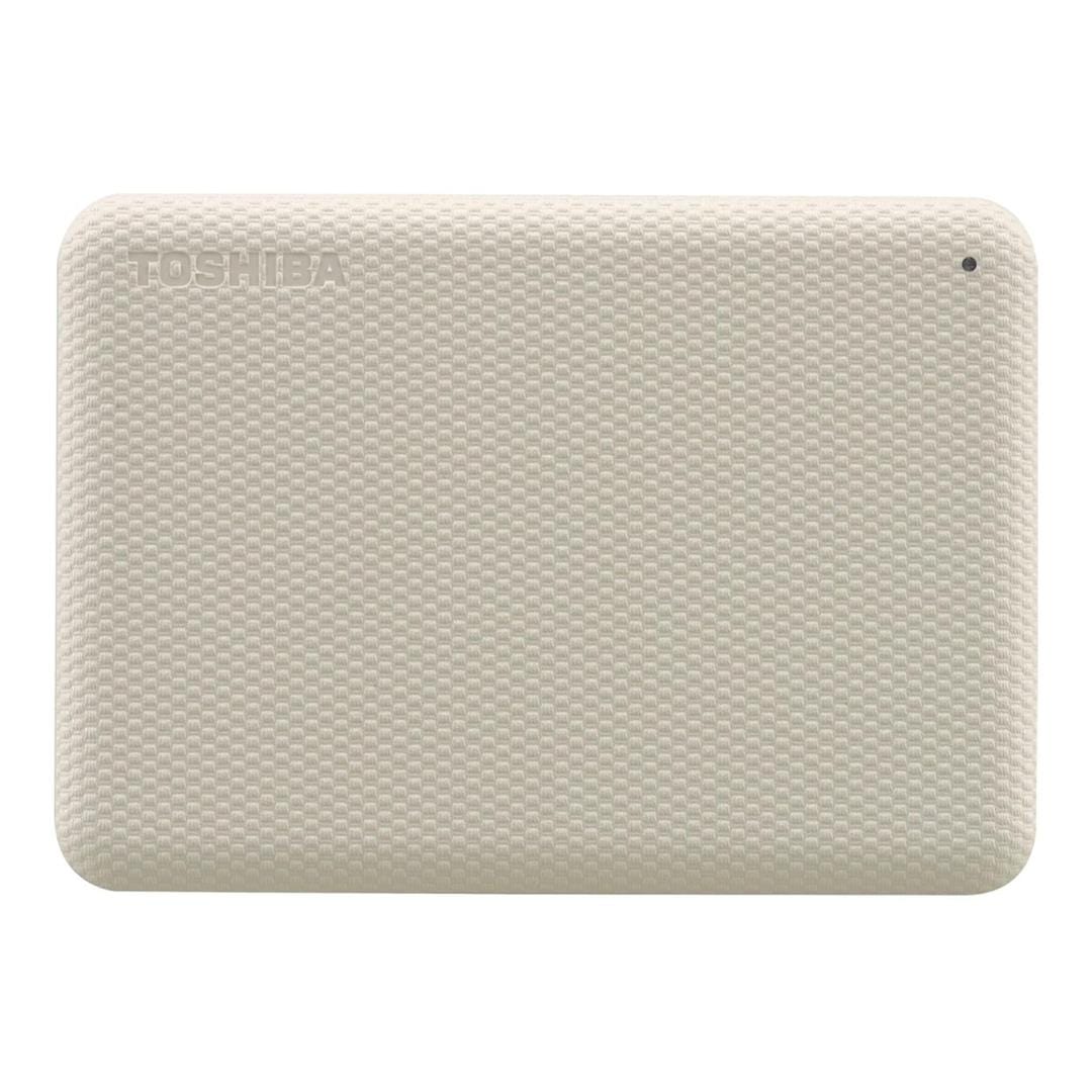 Toshiba Canvio Advance 2.5-inch 2TB USB 3.2 Gen 1 Beige External Hard Drive HDTCA20EW3AA