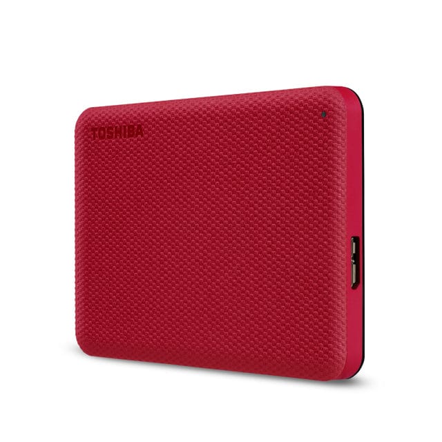 Toshiba Canvio Advance 2.5-inch 4TB USB Type-A External Hard Drive Red HDTCA40ER3CA